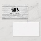 Moderne bouwhervormingen Visitekaartje (Voorkant / Achterkant)