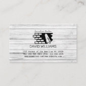 Moderne bouwhervormingen Visitekaartje (Voorkant)