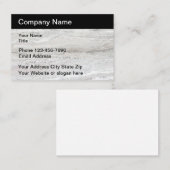 Moderne bouwstijl visitekaartje (Voorkant / Achterkant)