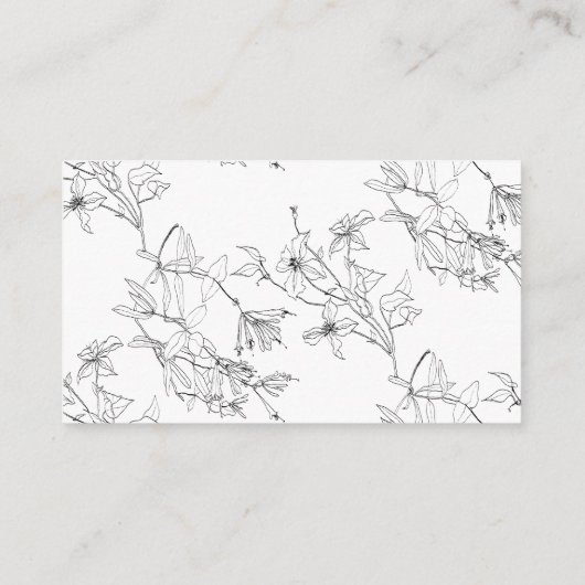 Moderne boventallijne wandelkaart informatiekaartje (Achterkant)