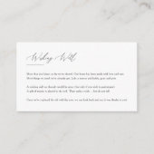 Moderne boventallijne wandelkaart informatiekaartje (Voorkant)