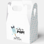 Moderne Bow Ice Cream klaar voor Pop Baby shower Bedankdoosjes (Open)