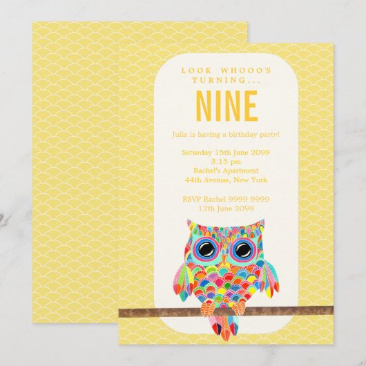 Moderne braderdag-regenboogstruik kaart (Voorkant / Achterkant)