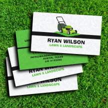 Moderne branding voor gazons en landschappen