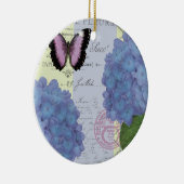 moderne  brandkranen en vlinder keramisch ornament (Rechts)