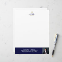 Moderne briefbriefhoofdartikelen van makelaarsagen