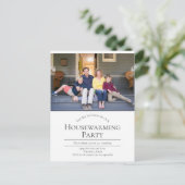 Moderne Briefkaart voor het uitnodigen van fotowon (Staand voorkant)