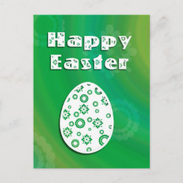 Moderne Briefkaart voor moderne ethervormig papier