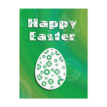 Moderne Briefkaart voor moderne ethervormig papier