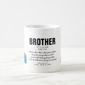 Moderne broeder quote foto koffiemok (Center)