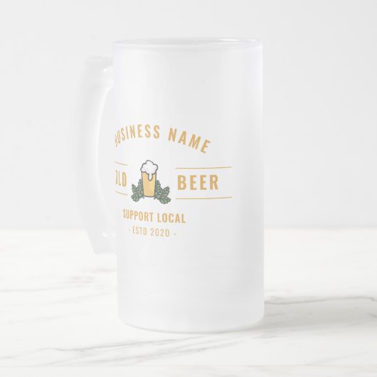 Moderne brouwerij business | Bierleverancier Matglas Bierpul (Voorkant links)