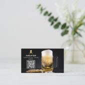 Moderne brouwerij business | Bierleverancier Visitekaartje (Staand voorkant)