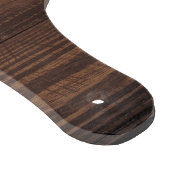 Moderne bruid en bruidegom aangepaste naam en datu snijplank (Hoek)