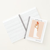 Moderne bruid om Notitieboek te zijn (Binnen)