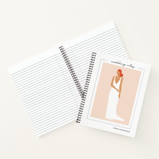 Moderne bruid om Notitieboek te zijn (Binnen)