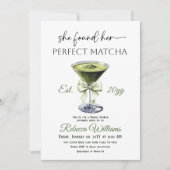 Moderne bruid vond haar perfecte Matcha Bruidsfees Kaart (Voorkant)