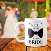 Moderne Bruidegom Vader Stropdas Koffiemok