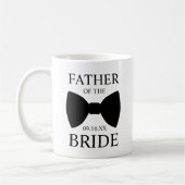 Moderne Bruidegom Vader Stropdas Koffiemok (Links)