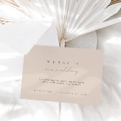 Moderne bruidroze bruidbruidbruidskaart kaart