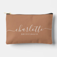 Moderne bruidsmeisje cadeau karamel gunst