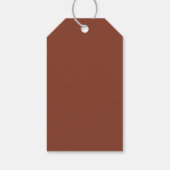Moderne bruidsmeisje voorstel tag cadeaulabel (Achterkant)