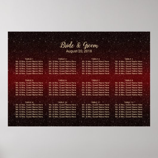 Moderne bruidsschat poster (Voorkant)