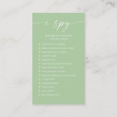 Moderne bruiloft Capture de liefde Qr Code Informatiekaartje (Achterkant)