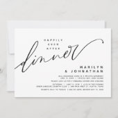 Moderne bruiloft Elopement gelukkig ooit na het di Kaart (Voorkant)