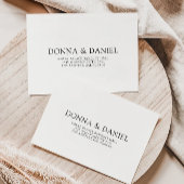 Moderne bruiloft envelop adres Sjabloon