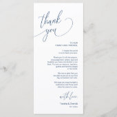 Moderne bruiloft in een binnenste plaats Hartelijk Programmakaart (Voorkant)