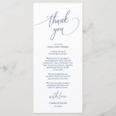 Moderne bruiloft in een binnenste plaats Hartelijk Programmakaart (Voorkant)