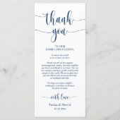 Moderne bruiloft in een binnenste plaats Hartelijk Programmakaart (Voorkant)