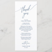 Moderne bruiloft in een binnenste plaats Hartelijk Programmakaart (Voorkant)