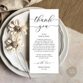 Moderne bruiloft in een binnenste plaats Hartelijk Programmakaart