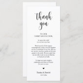 Moderne bruiloft in een binnenste plaats Hartelijk Programmakaart (Voorkant / Achterkant)