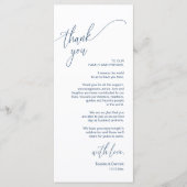 Moderne bruiloft in een binnenste plaats Hartelijk Programmakaart (Voorkant)