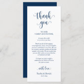 Moderne bruiloft in een binnenste plaats Hartelijk Programmakaart (Voorkant / Achterkant)