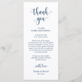 Moderne bruiloft in een binnenste plaats Hartelijk Programmakaart (Voorkant)