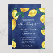 Moderne bruiloft met Lemon Capri Italië (Voorkant / Achterkant)