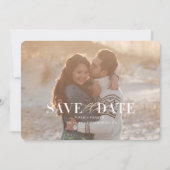 Moderne bruiloft Save the Dates Save The Date (Voorkant)
