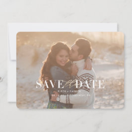 Moderne bruiloft Save the Dates Save The Date