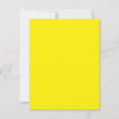 Moderne bruiloft stijlvol script elegant minimalis notitiekaartje (Achterkant)