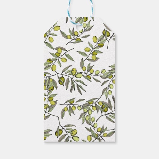 Moderne bruiloft voor filialen cadeaulabel (Achterkant)