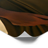 Moderne bruiloft zitgrafiek met foto 15 tafels poster (Hoek)