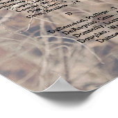 Moderne bruiloft zitgrafiek met foto, elegant poster (Hoek)