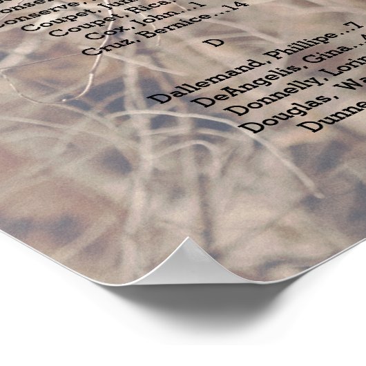 Moderne bruiloft zitgrafiek met foto, elegant poster (Hoek)