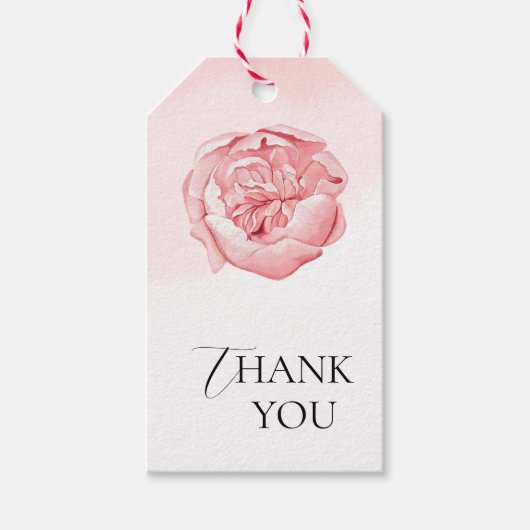 Moderne Bruiloftsbruidsgeschenklabels  Cadeaulabel (Voorkant)