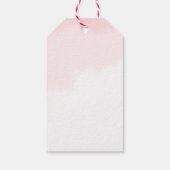 Moderne Bruiloftsbruidsgeschenklabels Cadeaulabel (Achterkant)