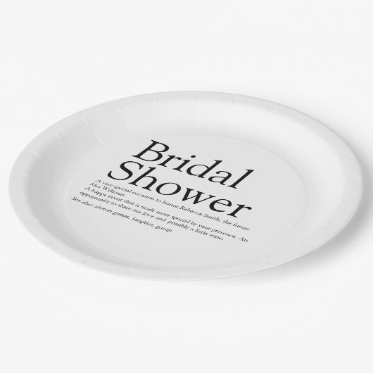 Moderne Bruiloftsfeest Definitie Papieren Bordje