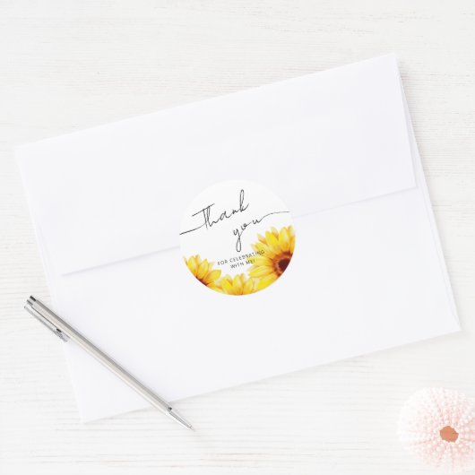 Moderne Bruiloftsshower Vierkante Sticker (Envelop)